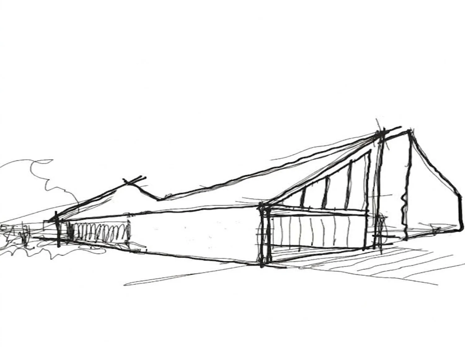 Study 21 — hand-drawn sketch