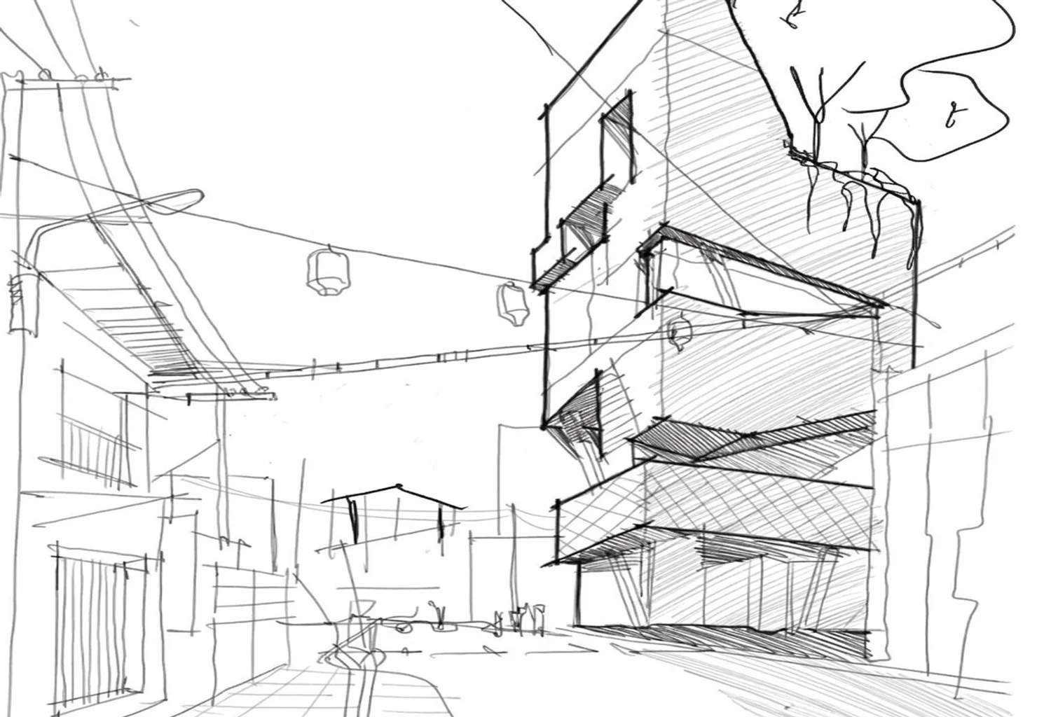 Study 23 — hand-drawn sketch